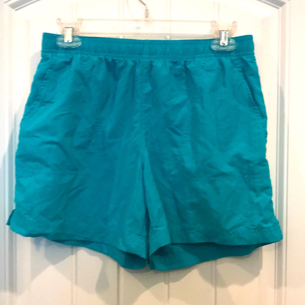 Turquoise blue water shorts